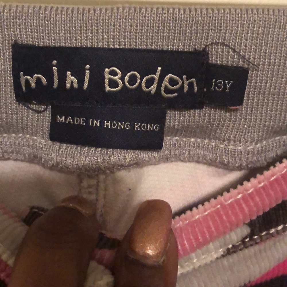 Mini Boden- fatigue print corduroy - Picture 2 of 3